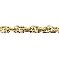 14K Gold Rope Chain. 2.3mm Sold Per Inch Online