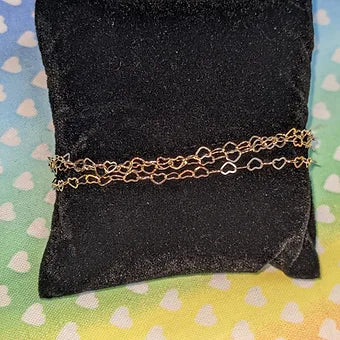 5mm Gold Hearts