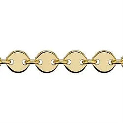 Gold-Filled 4mm Sequin Chain