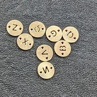 Gold Letter Connectors