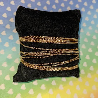 Small Cable Chain Gold Filled.
