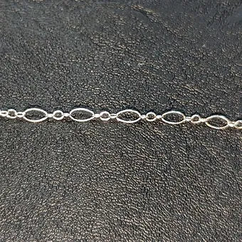 Small Oval Long and Short Chain