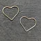 Gold Heart Connectors