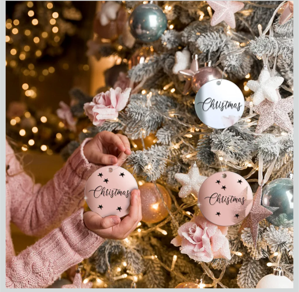 Custom Engraved Christmas Ornaments