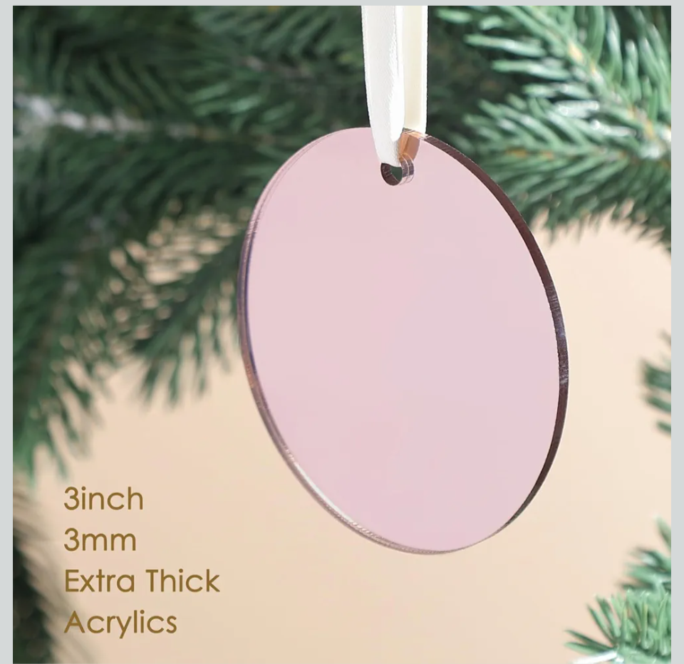 Custom Engraved Christmas Ornaments