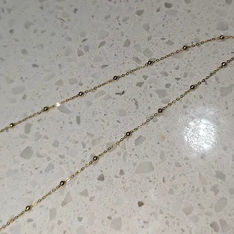 Gold Filled Satellite Chain. Sold Per Inch Online